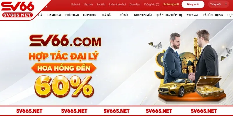 Chương trình đại lý SV66 thiết kế giúp dễ dàng tiếp cận khách hàng
